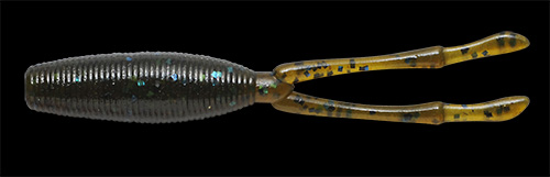 Megabass SPINDLE WORM 5" (VIOS MINERAL) col. UV AVOCADO PURPLE - buy in