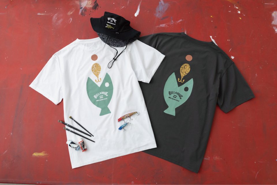 BILLABONG × MEGABASS 限定Tシャツ カゲロウ MD 125F BILLABONG × MEGABASS | Megabass-メガバス