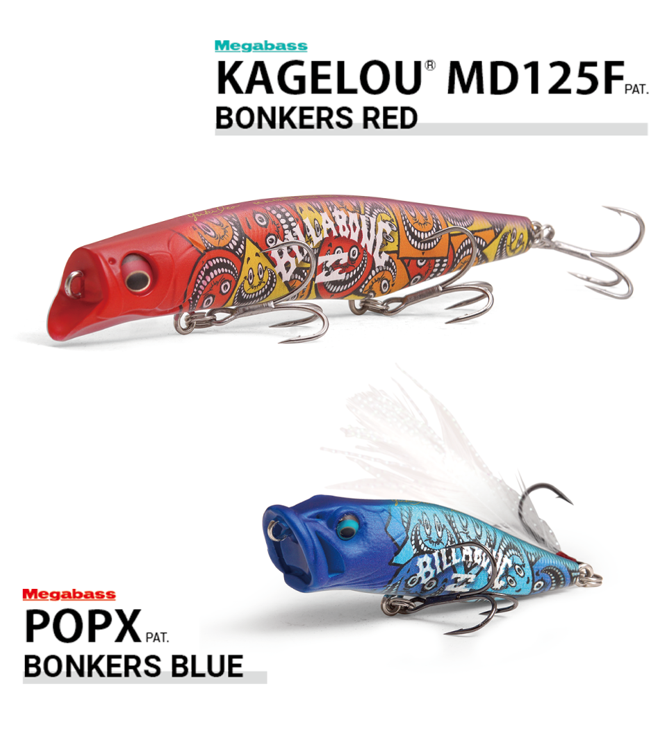 Megabass × BILLABONG POP X 2025カラー BILLABONG × MEGABASS | Megabass-メガバス