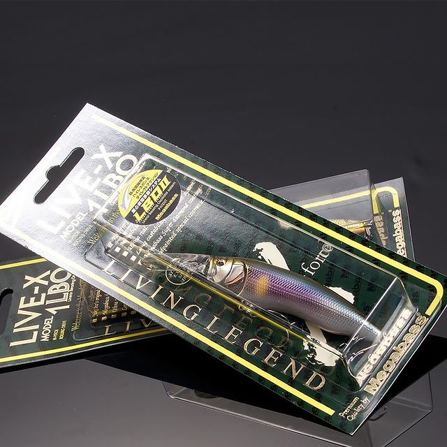Megabus Live-X MODEL1 GLX Rainbow Fishing Lure – 74mm Floating Diving Minnow, 3/8oz
